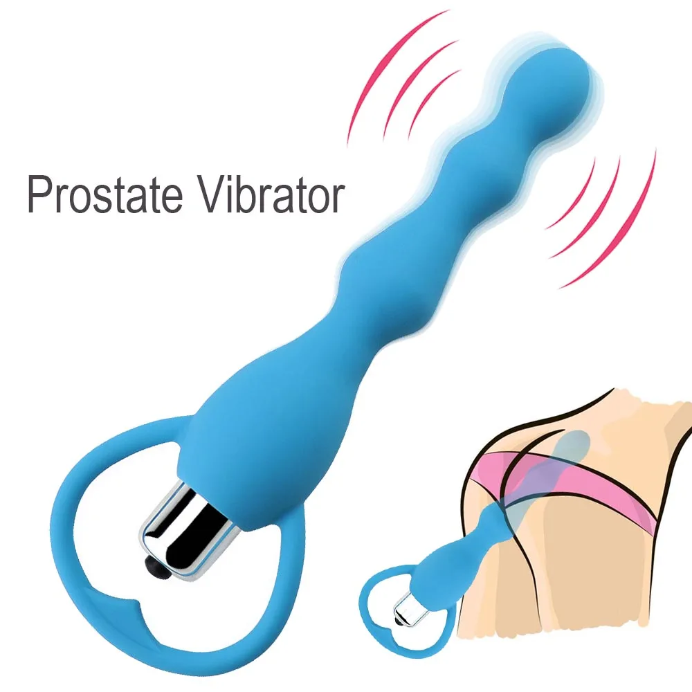 Prostate Vibrators Anal Plug Vibrating Massage Soft Anal Beads Butt Plug Sex Toys for Couples Butt Plug Silicone Adult Products Prostate Vibrators Anal Plug Vibrating Massage Soft Anal Beads Butt Plug Sex Toys for Couples Butt Plug Silicone Adult Products