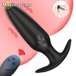 Dildo Vibrator Prostate Massage Vibrating Butt Plugs Wireless Remote Control Anal Plug G-spot Stimulator Sex Toys For Man/ Woman