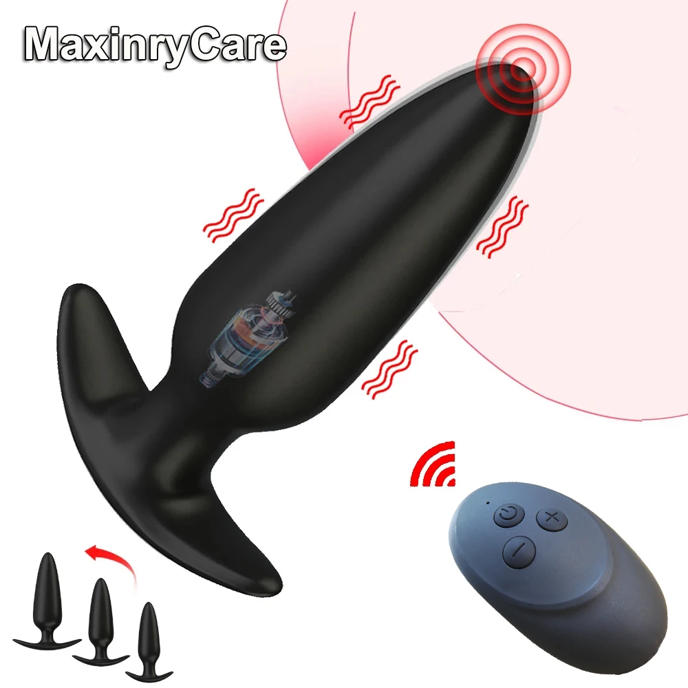 Dildo Vibrator Prostate Massage Vibrating Butt Plugs Wireless Remote Control Anal Plug G-spot Stimulator Sex Toys For Man/ Woman Dildo Vibrator Prostate Massage Vibrating Butt Plugs Wireless Remote Control Anal Plug G-spot Stimulator Sex Toys For Man/ Woman