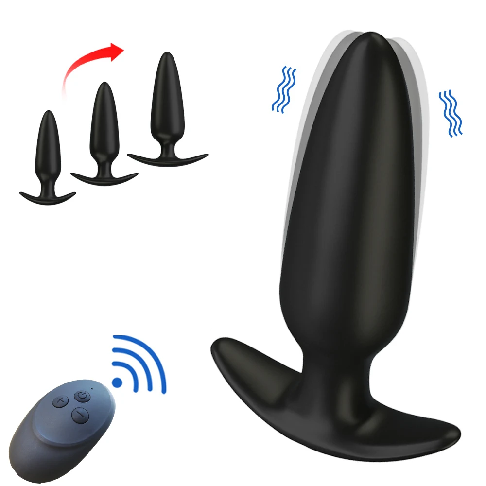 Dildo Vibrator Prostate Massage Vibrating Butt Plugs Wireless Remote Control Anal Plug G-spot Stimulator Sex Toys For Man/ Woman Dildo Vibrator Prostate Massage Vibrating Butt Plugs Wireless Remote Control Anal Plug G-spot Stimulator Sex Toys For Man/ Woman