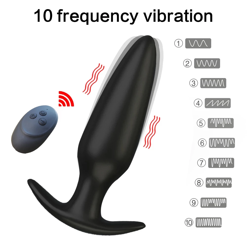 Dildo Vibrator Prostate Massage Vibrating Butt Plugs Wireless Remote Control Anal Plug G-spot Stimulator Sex Toys For Man/ Woman Dildo Vibrator Prostate Massage Vibrating Butt Plugs Wireless Remote Control Anal Plug G-spot Stimulator Sex Toys For Man/ Woman