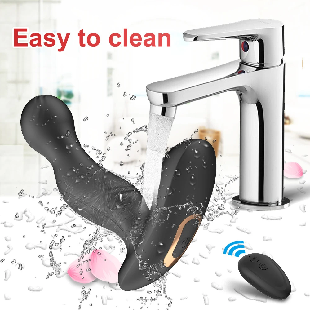 Anal Plug Vibrator Tickling Prostate Massager Masturbators Vagina Stimulator Dildo Male Sex Toy for Women Gay Butt Plug for Men