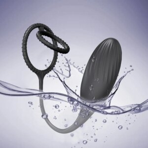 Vibrating Butt Plug with Penis Ring for Men Remote Control Anal Vibrator Prostate Massager for Gay Waterproof Sex Toy for Men