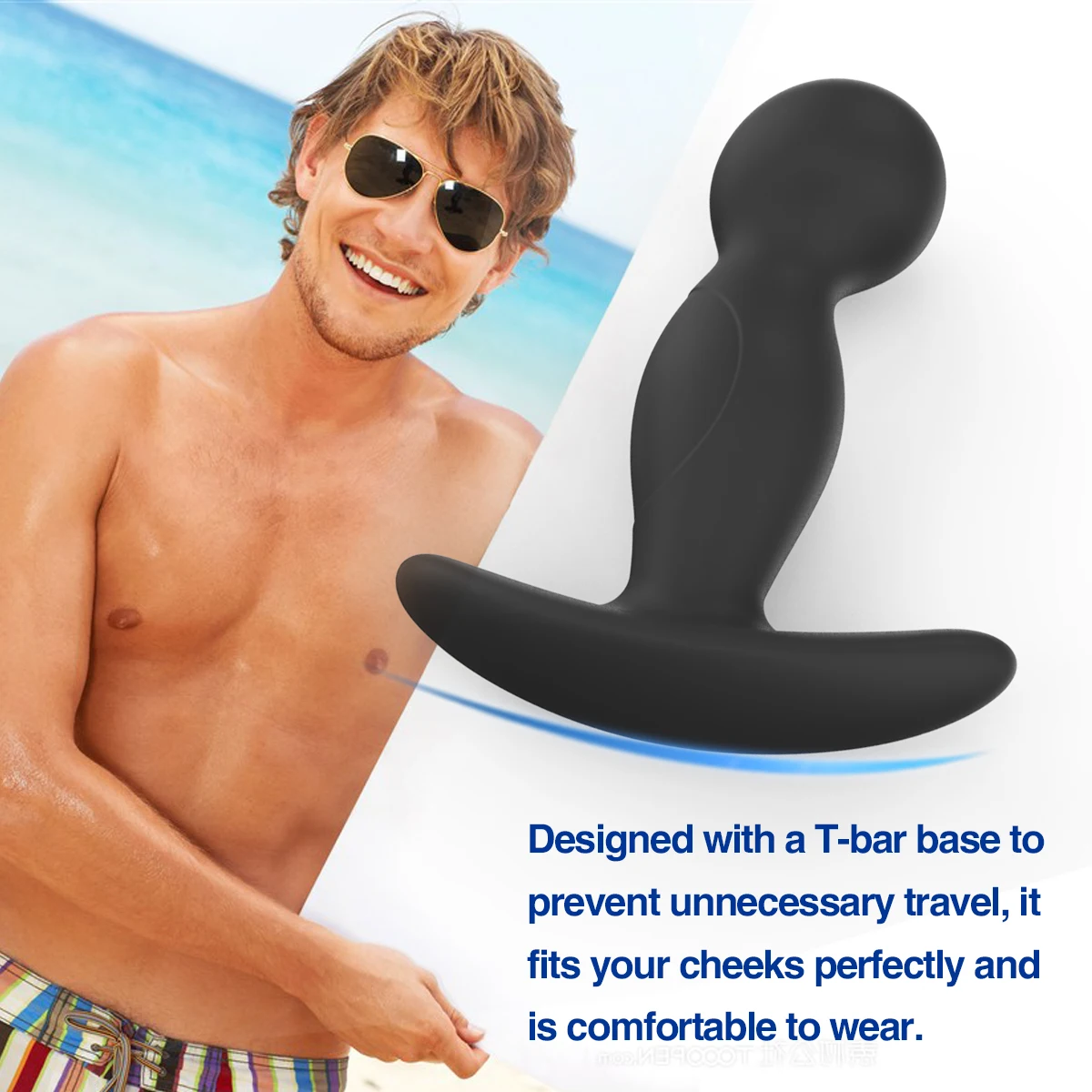 Combination Sex Toy Silicone Prostate Massager Anal Plug with G Spot Bullet Vibrator Butt Plug Adult Toys for Woman Man Gay