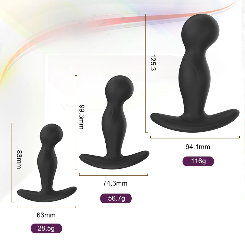 Combination Sex Toy Silicone Prostate Massager Anal Plug with G Spot Bullet Vibrator Butt Plug Adult Toys for Woman Man Gay