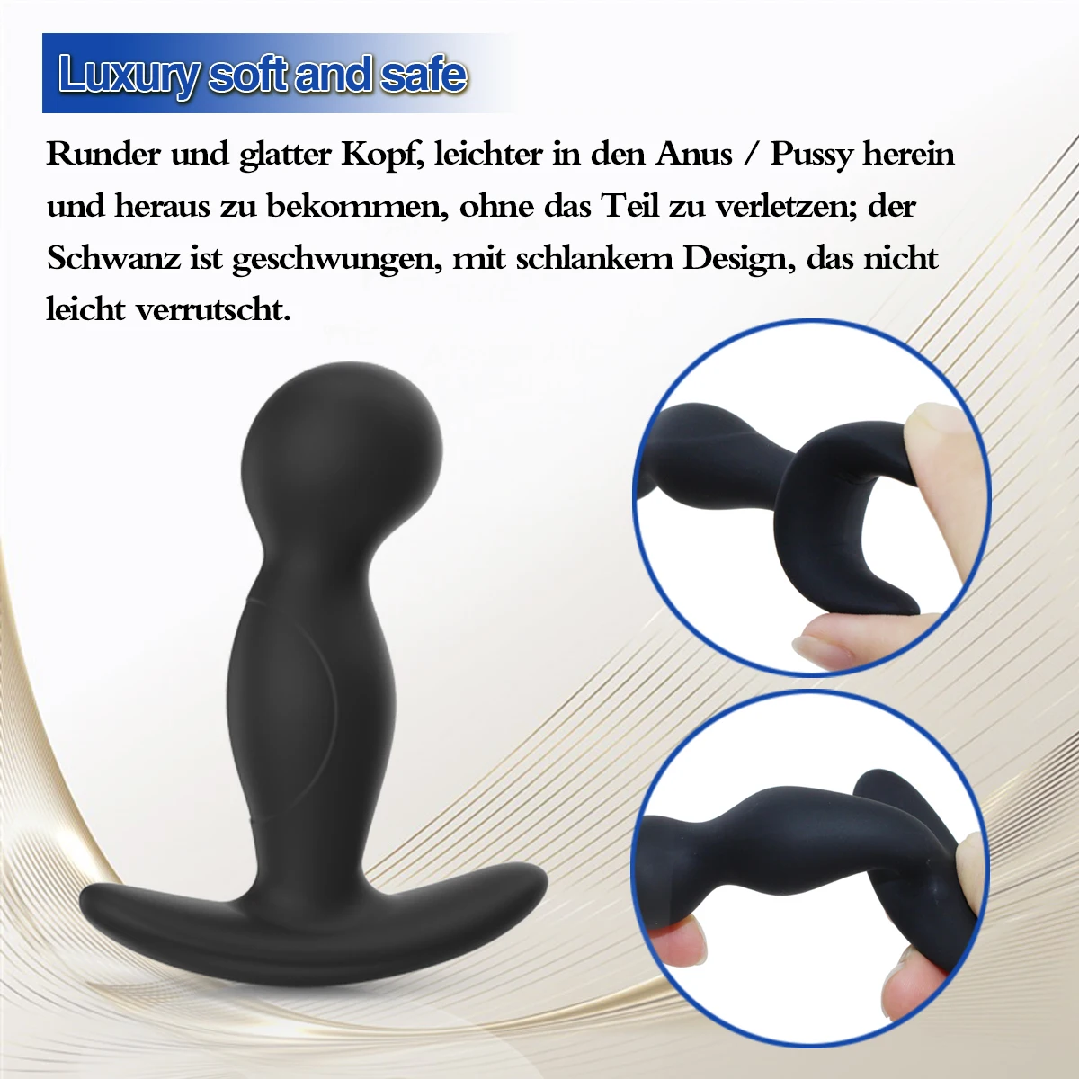 Combination Sex Toy Silicone Prostate Massager Anal Plug with G Spot Bullet Vibrator Butt Plug Adult Toys for Woman Man Gay