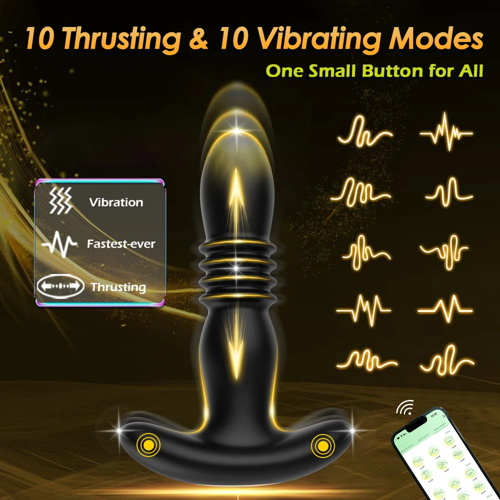 Telescopic Butt Anal Plug Vibrator Sex Toy for Men Women APP Wireless Remote Ass Anal Dildo Buttplug Male Prostate Massager Telescopic Butt Anal Plug Vibrator Sex Toy for Men Women APP Wireless Remote Ass Anal Dildo Buttplug Male Prostate Massager