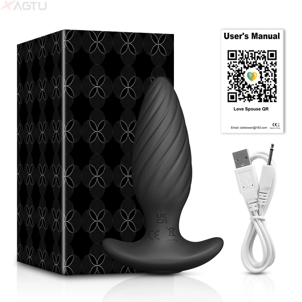 APP Control Anal Vibrator for Men Prostate Massager Wireless Bluetooth Remote Butt Plug Vibrating Sex Toys for Women Male Gay