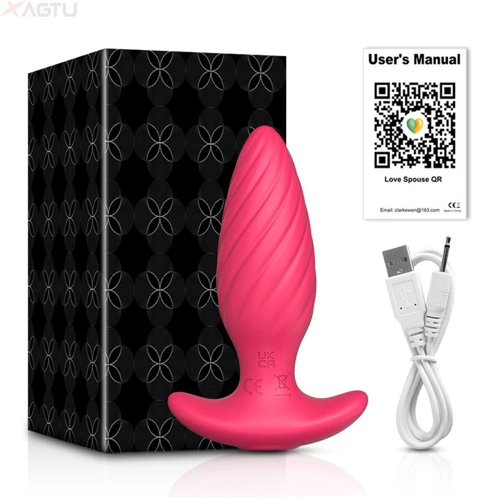 APP Control Anal Vibrator for Men Prostate Massager Wireless Bluetooth Remote Butt Plug Vibrating Sex Toys for Women Male Gay