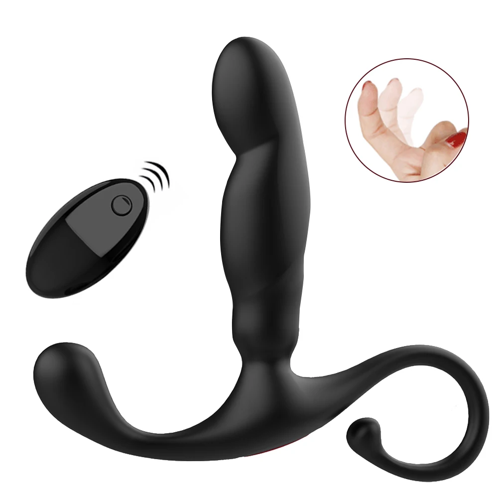 Anal Vibrator Prostate Massager Male Masturbator G-Spot Stimulation Butt Plug 10 Mode Anus Vibrator Sex Toy For Men Couple Adult