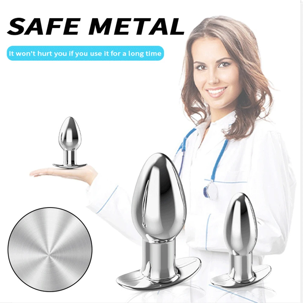 Stainless Steel Anal Vibrators For Men Prostate Masturbator Erotic Massager for Men Butt Plug Dildos Remote Control Anal Sex Toy Stainless Steel Anal Vibrators For Men Prostate Masturbator Erotic Massager for Men Butt Plug Dildos Remote Control Anal Sex Toy