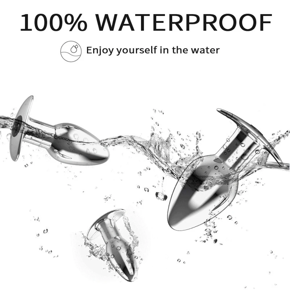 Stainless Steel Anal Vibrators For Men Prostate Masturbator Erotic Massager for Men Butt Plug Dildos Remote Control Anal Sex Toy Stainless Steel Anal Vibrators For Men Prostate Masturbator Erotic Massager for Men Butt Plug Dildos Remote Control Anal Sex Toy