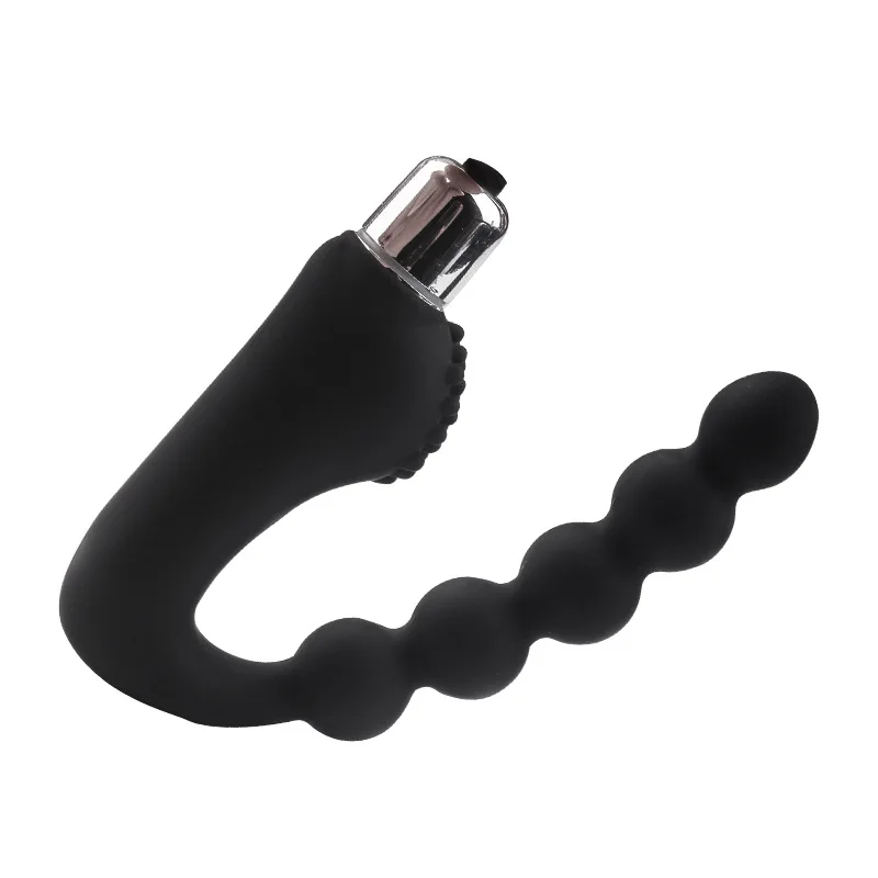 Man's Prostate Massage Anal Butt plug Sex products Beads Silicone Dildo g spot Hand Free Vibrator Double plug Dong Adult dick Man's Prostate Massage Anal Butt plug Sex products Beads Silicone Dildo g spot Hand Free Vibrator Double plug Dong Adult dick
