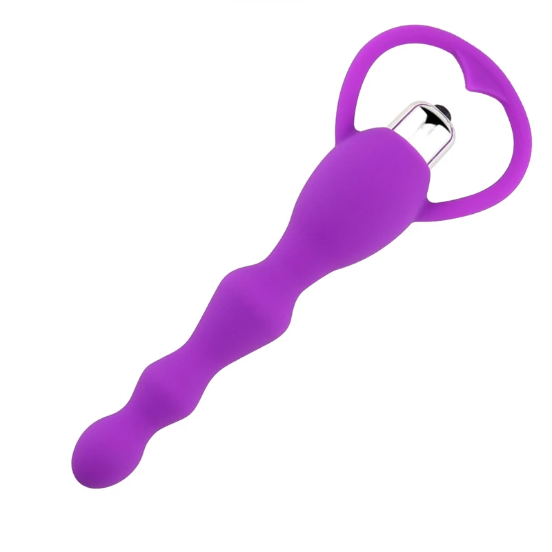 10 Modes Anal Vibrator Sex Toys For Women Anal Beads Vibrator Gay Toy Prostate Massage Smooth Butt Silicone Plug Adult Products