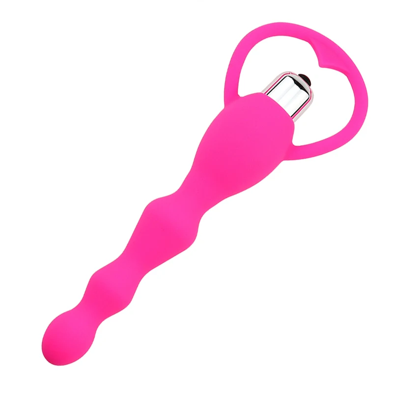 10 Modes Anal Vibrator Sex Toys For Women Anal Beads Vibrator Gay Toy Prostate Massage Smooth Butt Silicone Plug Adult Products