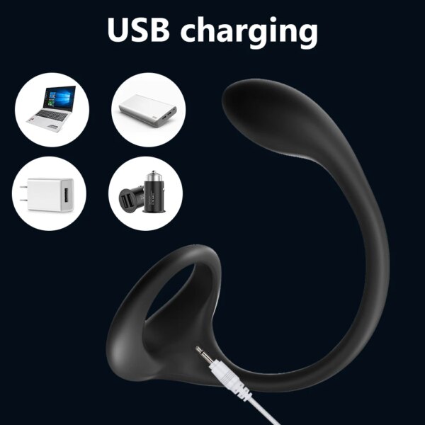 Cock Vibrator Male Prostate Massager Remote Control Plug Anal Butt Stimulator Sperm Lock Ring Penis Cock Sex Toy for Men Couple
