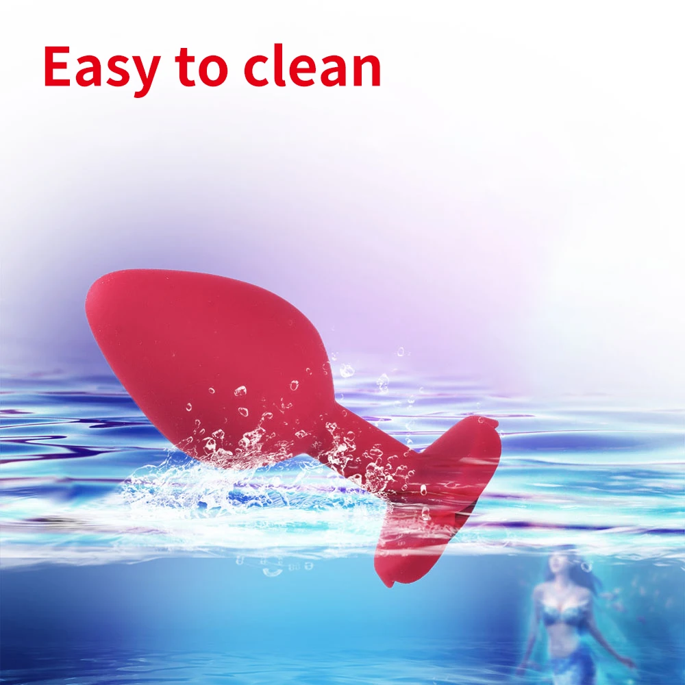 Anal Butt Plug Soft Silicone Prostate Massager Adult Gay Products Anal Plug Mini Erotic Bullet Vibrator Sex Toys for Women Men Anal Butt Plug Soft Silicone Prostate Massager Adult Gay Products Anal Plug Mini Erotic Bullet Vibrator Sex Toys for Women Men