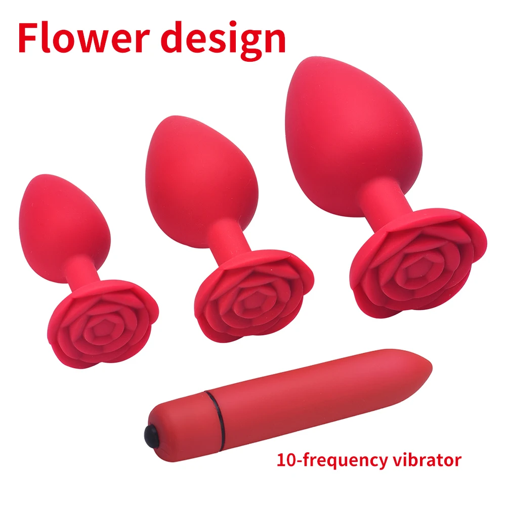 Anal Butt Plug Soft Silicone Prostate Massager Adult Gay Products Anal Plug Mini Erotic Bullet Vibrator Sex Toys for Women Men Anal Butt Plug Soft Silicone Prostate Massager Adult Gay Products Anal Plug Mini Erotic Bullet Vibrator Sex Toys for Women Men