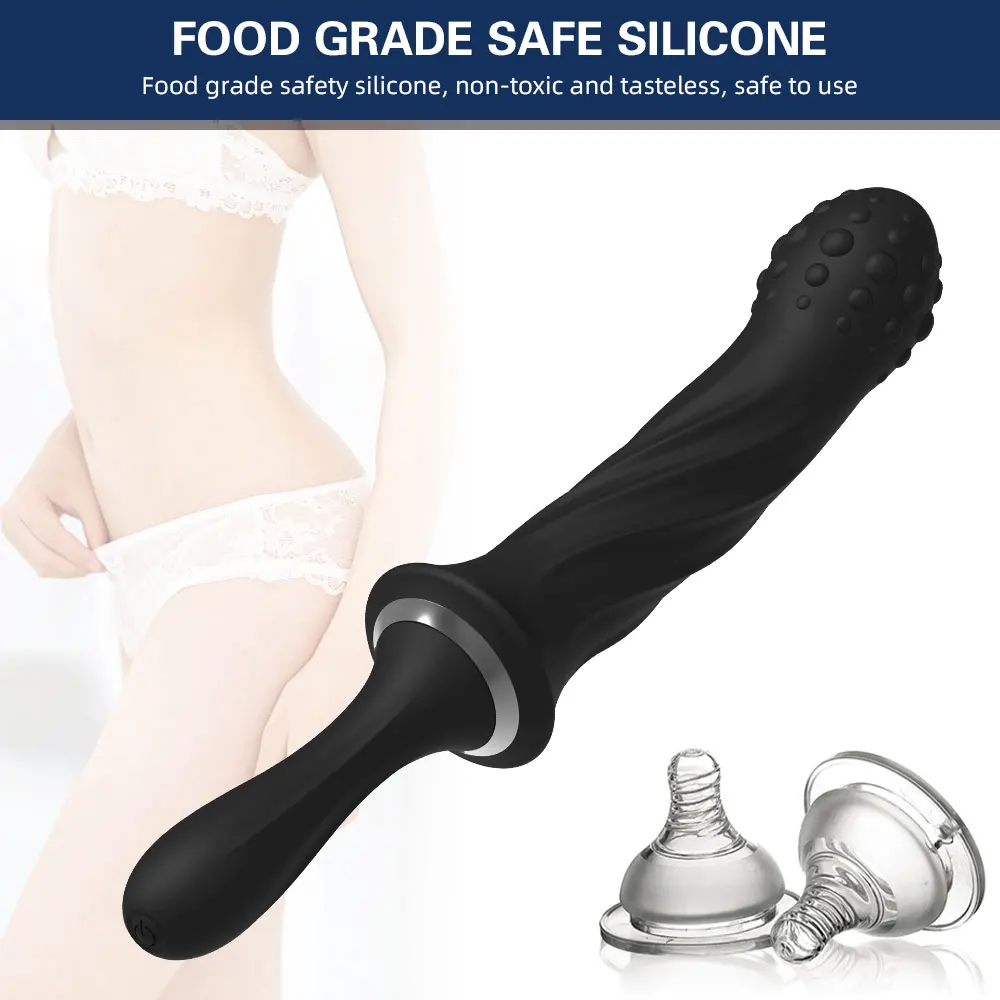 10-frequency Vagina Vibrator Butt Plug Hand Held Clitoral Stimulator Vaginal Dilator Dildo G-soprt Massager Sex Toys for Couple