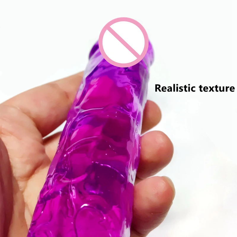 Realistic Dildo With Suction Cup Huge Jelly Dildos Sex Toys for Woman Men Fake Dick Big Penis Anal Butt Plug Erotic Sex Shop