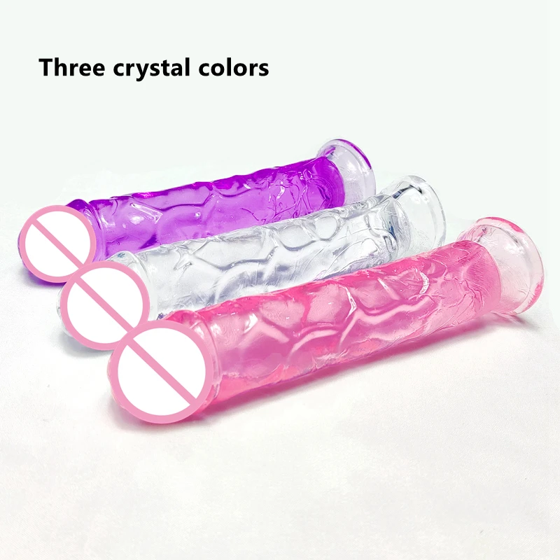 Realistic Dildo With Suction Cup Huge Jelly Dildos Sex Toys for Woman Men Fake Dick Big Penis Anal Butt Plug Erotic Sex Shop