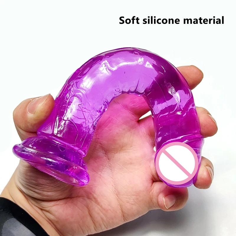 Realistic Dildo With Suction Cup Huge Jelly Dildos Sex Toys for Woman Men Fake Dick Big Penis Anal Butt Plug Erotic Sex Shop