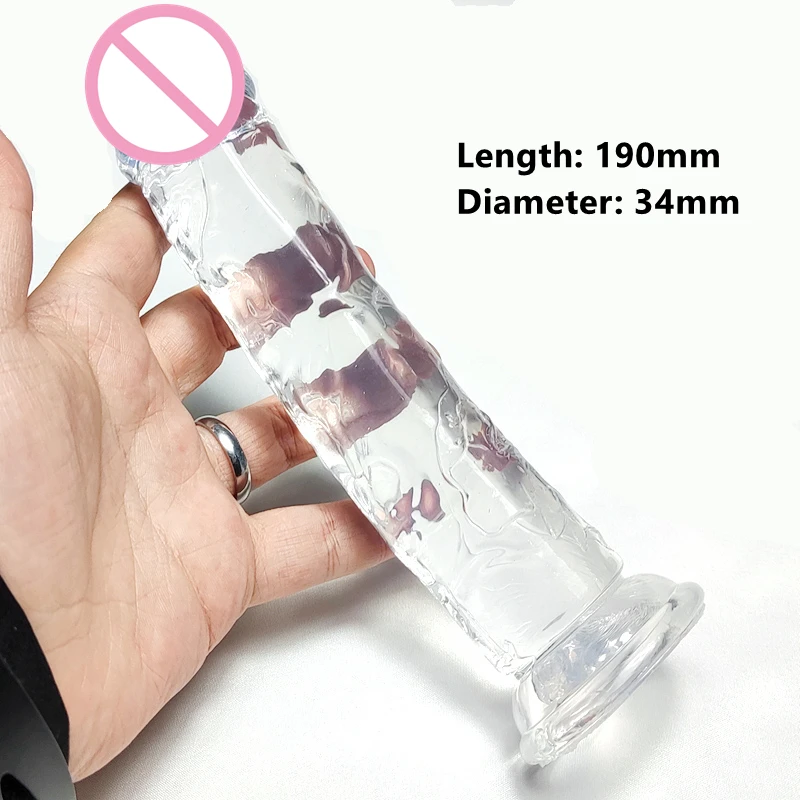 Realistic Dildo With Suction Cup Huge Jelly Dildos Sex Toys for Woman Men Fake Dick Big Penis Anal Butt Plug Erotic Sex Shop