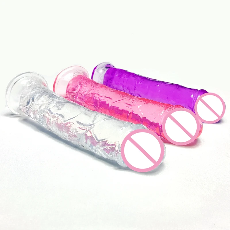 Realistic Dildo With Suction Cup Huge Jelly Dildos Sex Toys for Woman Men Fake Dick Big Penis Anal Butt Plug Erotic Sex Shop