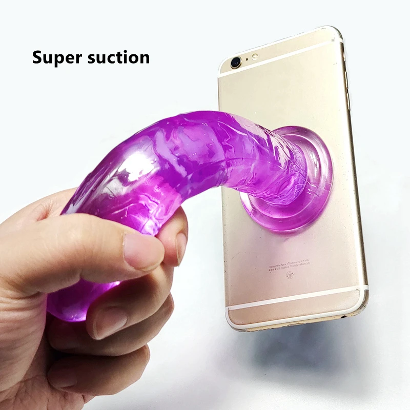 Realistic Dildo With Suction Cup Huge Jelly Dildos Sex Toys for Woman Men Fake Dick Big Penis Anal Butt Plug Erotic Sex Shop