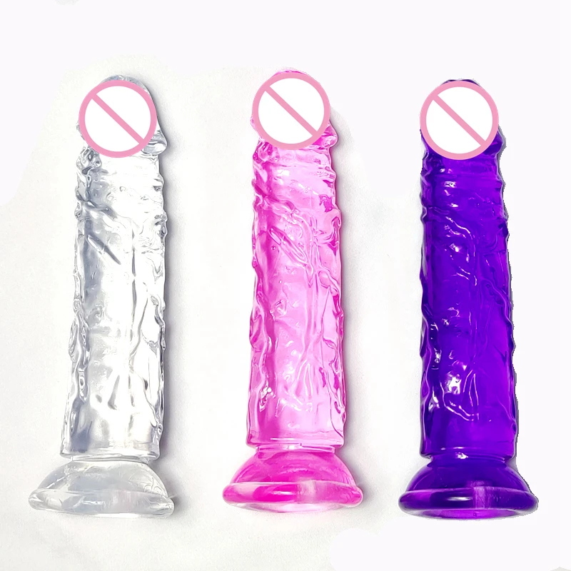 Realistic Dildo With Suction Cup Huge Jelly Dildos Sex Toys for Woman Men Fake Dick Big Penis Anal Butt Plug Erotic Sex Shop
