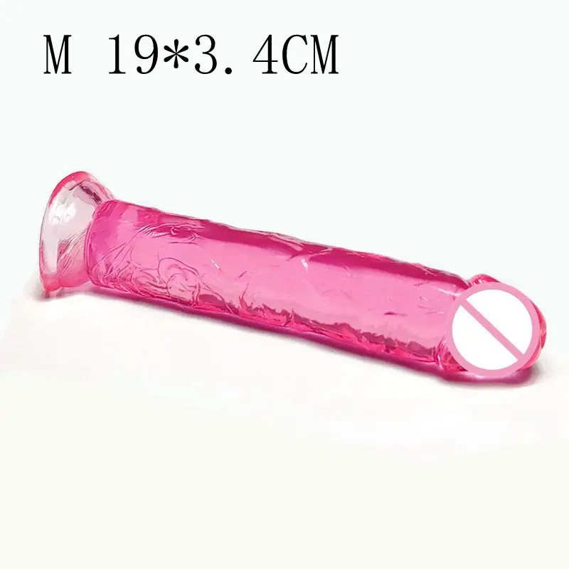 Realistic Dildo With Suction Cup Huge Jelly Dildos Sex Toys for Woman Men Fake Dick Big Penis Anal Butt Plug Erotic Sex Shop