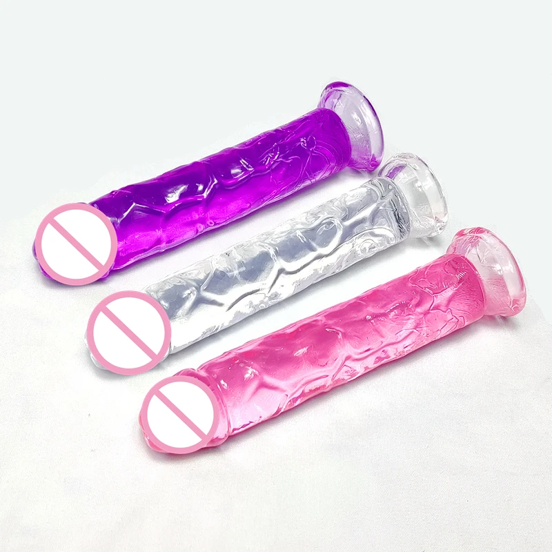 Realistic Dildo With Suction Cup Huge Jelly Dildos Sex Toys for Woman Men Fake Dick Big Penis Anal Butt Plug Erotic Sex Shop