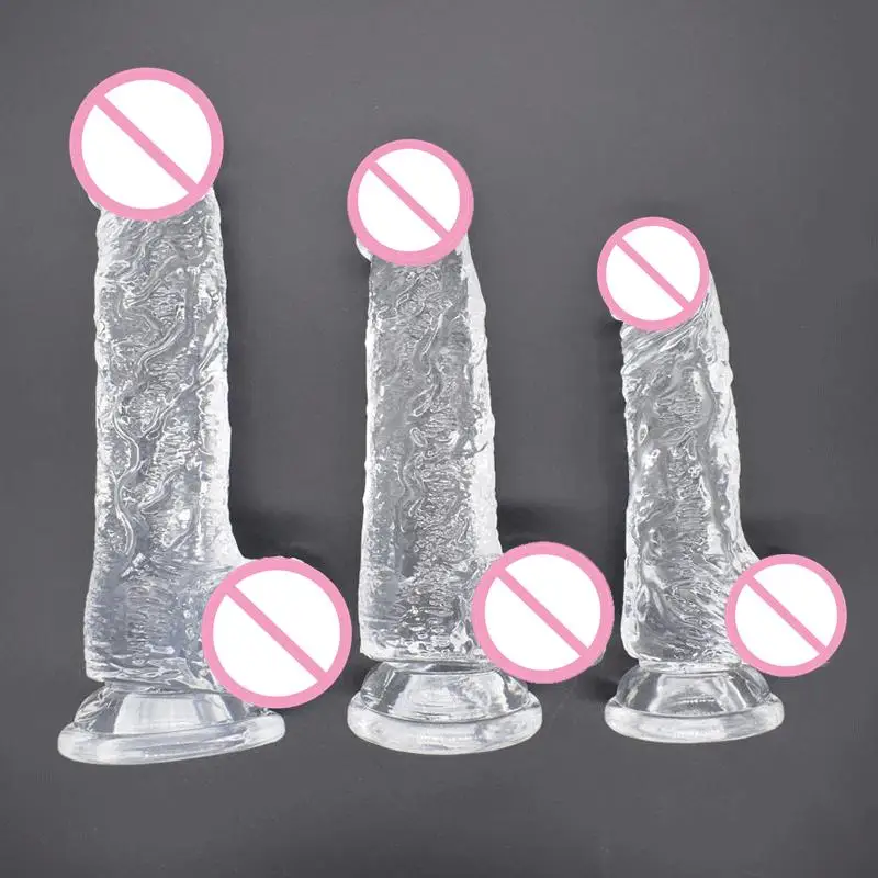 Realistic Dildo With Suction Cup Huge Jelly Dildos Sex Toys for Woman Men Fake Dick Big Penis Anal Butt Plug Erotic Sex Shop