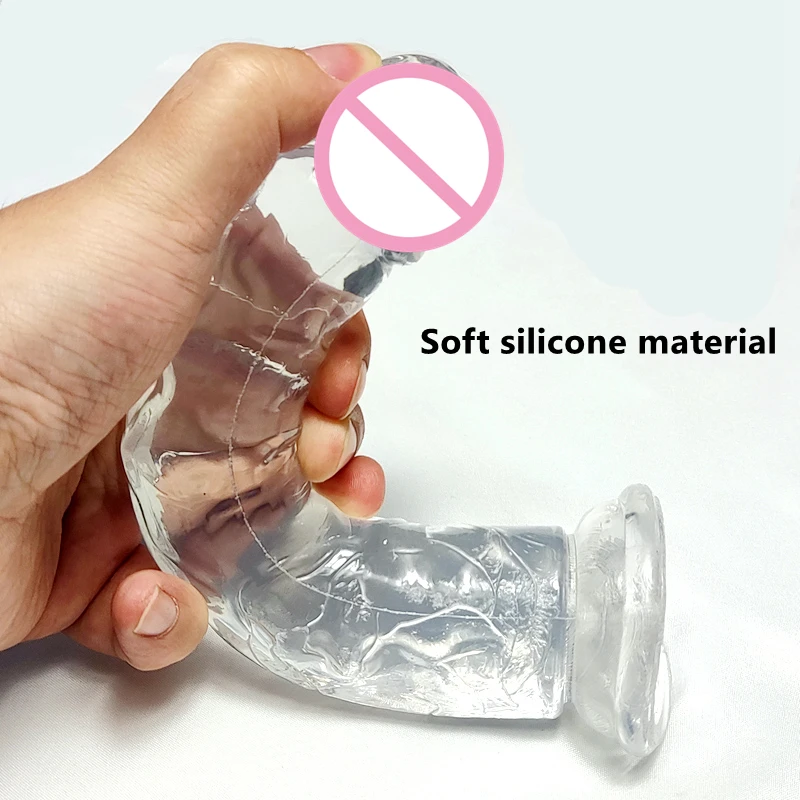 Realistic Dildo With Suction Cup Huge Jelly Dildos Sex Toys for Woman Men Fake Dick Big Penis Anal Butt Plug Erotic Sex Shop