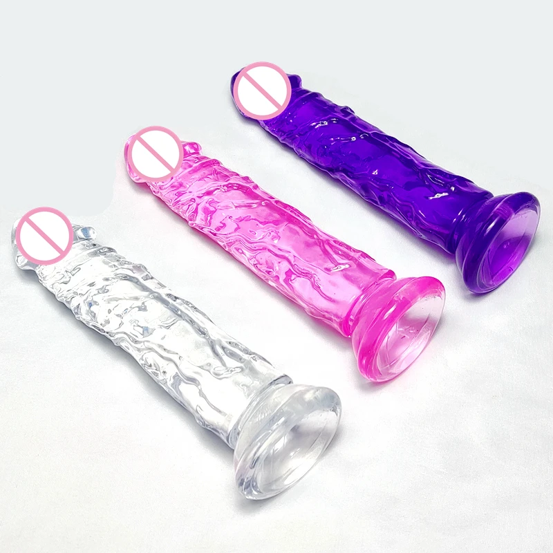 Realistic Dildo With Suction Cup Huge Jelly Dildos Sex Toys for Woman Men Fake Dick Big Penis Anal Butt Plug Erotic Sex Shop