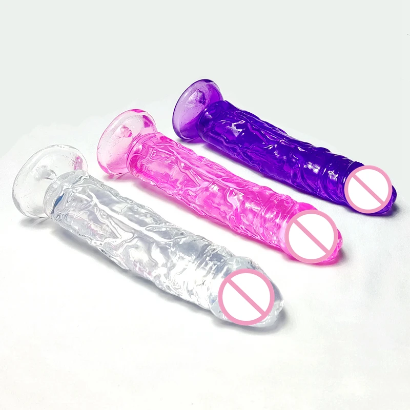 Realistic Dildo With Suction Cup Huge Jelly Dildos Sex Toys for Woman Men Fake Dick Big Penis Anal Butt Plug Erotic Sex Shop