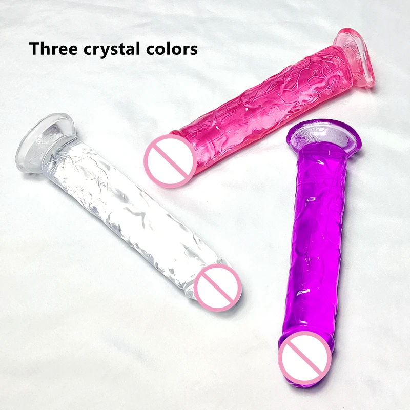 Realistic Dildo With Suction Cup Huge Jelly Dildos Sex Toys for Woman Men Fake Dick Big Penis Anal Butt Plug Erotic Sex Shop
