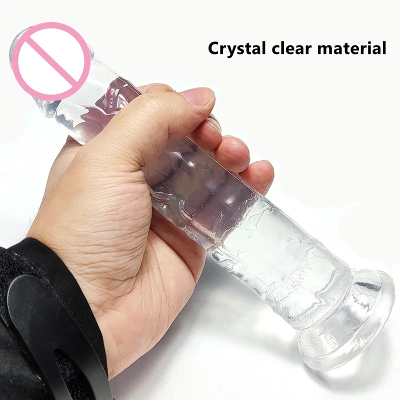 Realistic Dildo With Suction Cup Huge Jelly Dildos Sex Toys for Woman Men Fake Dick Big Penis Anal Butt Plug Erotic Sex Shop