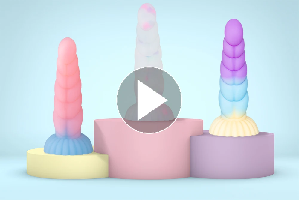 Cute Soft Dildo Female Masturbator Sexy Toys For Full Girl Skin Feeling Realistic Penis Silicone Suction Cup Dildos Women