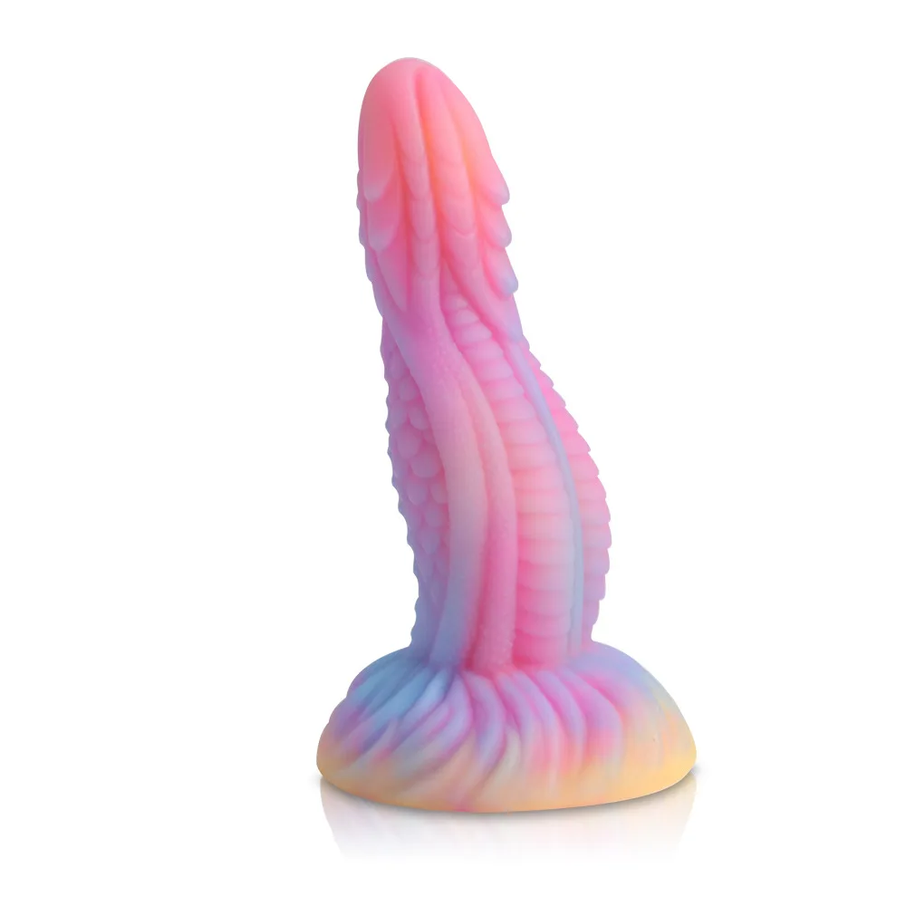 2024 Luminous Anal Plug Animals Dildos For Women Men Butt Plug With Suction Cup Silicone Anal Plug Beautiful Anal Sex Toys 2024 Luminous Anal Plug Animals Dildos For Women Men Butt Plug With Suction Cup Silicone Anal Plug Beautiful Anal Sex Toys