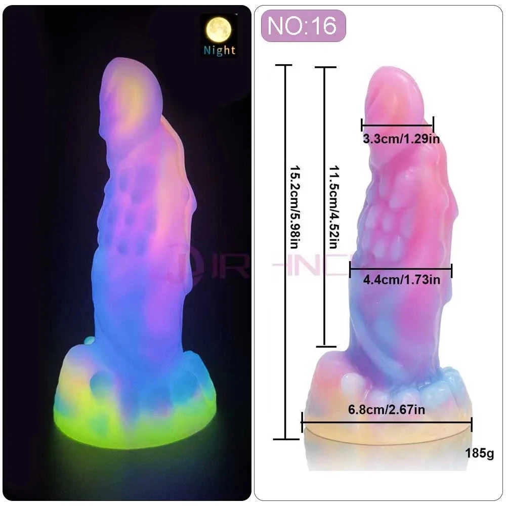 2024 Luminous Anal Plug Animals Dildos For Women Men Butt Plug With Suction Cup Silicone Anal Plug Beautiful Anal Sex Toys 2024 Luminous Anal Plug Animals Dildos For Women Men Butt Plug With Suction Cup Silicone Anal Plug Beautiful Anal Sex Toys