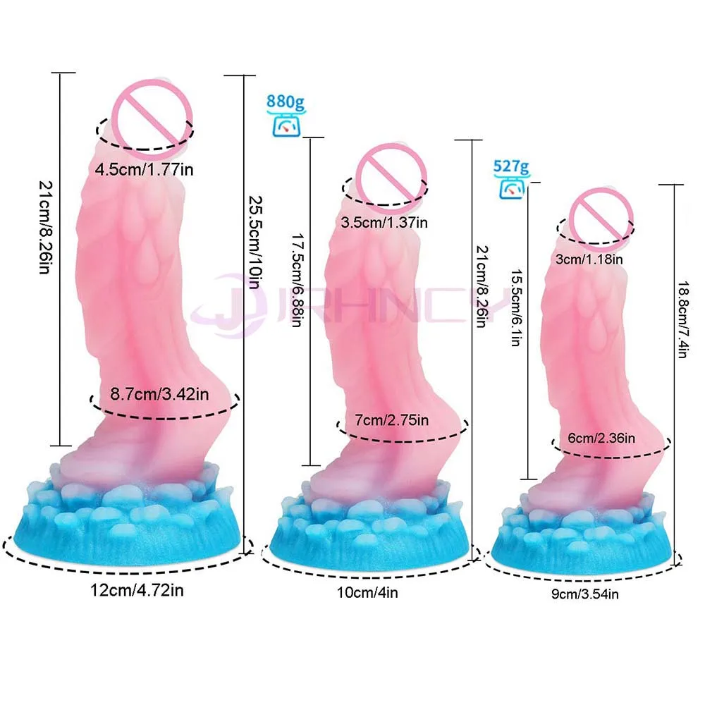 2024 Luminous Anal Plug Animals Dildos For Women Men Butt Plug With Suction Cup Silicone Anal Plug Beautiful Anal Sex Toys 2024 Luminous Anal Plug Animals Dildos For Women Men Butt Plug With Suction Cup Silicone Anal Plug Beautiful Anal Sex Toys