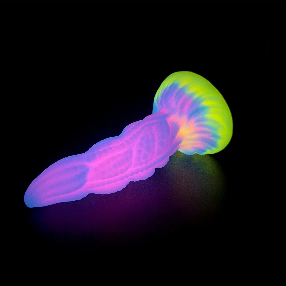 2024 Luminous Anal Plug Animals Dildos For Women Men Butt Plug With Suction Cup Silicone Anal Plug Beautiful Anal Sex Toys 2024 Luminous Anal Plug Animals Dildos For Women Men Butt Plug With Suction Cup Silicone Anal Plug Beautiful Anal Sex Toys