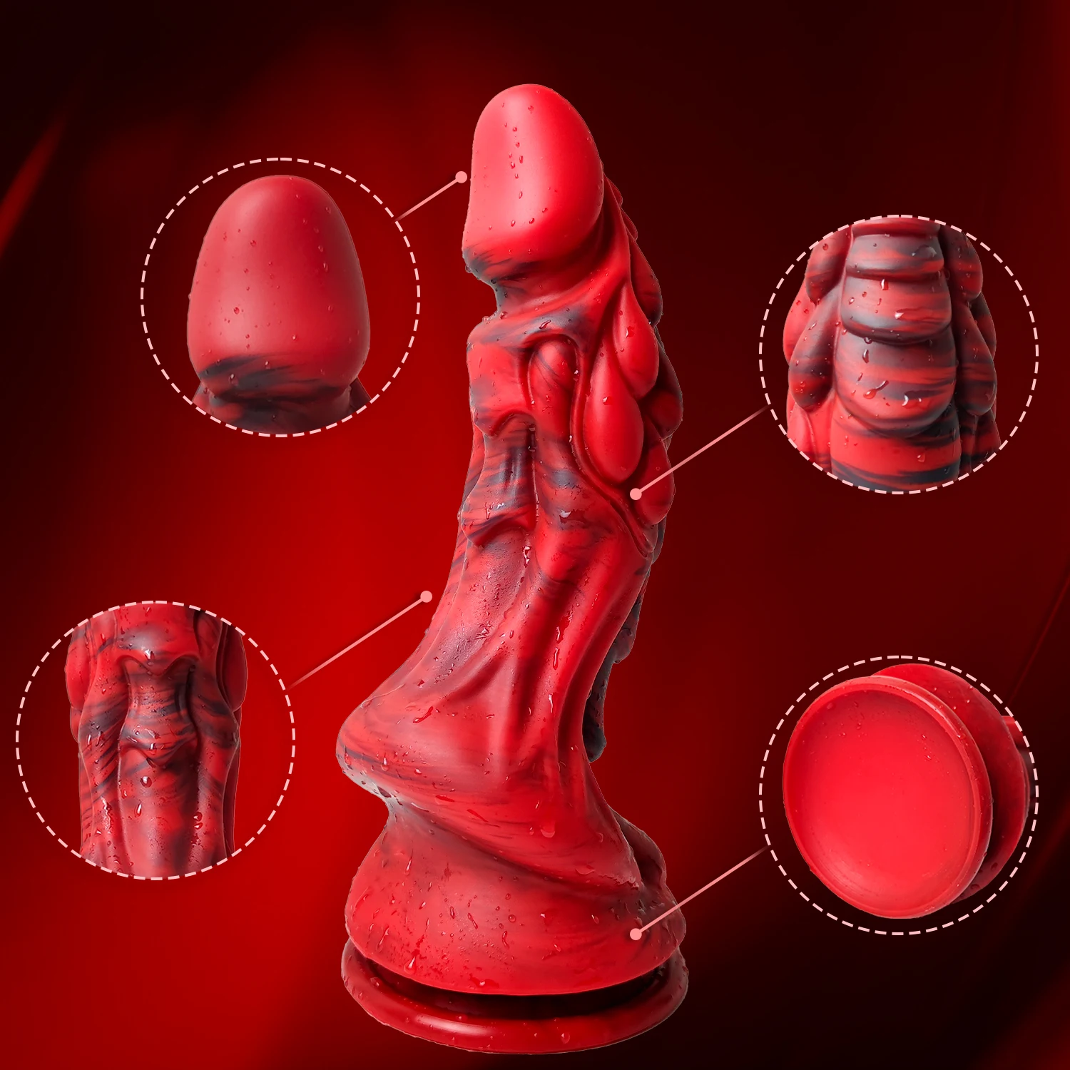 Dragon Dildos for Women Big Anal Dildo with Suction Cup Soft Monster Dildo Silicone Anal Plug Prostate Massager Sex Toys for Men