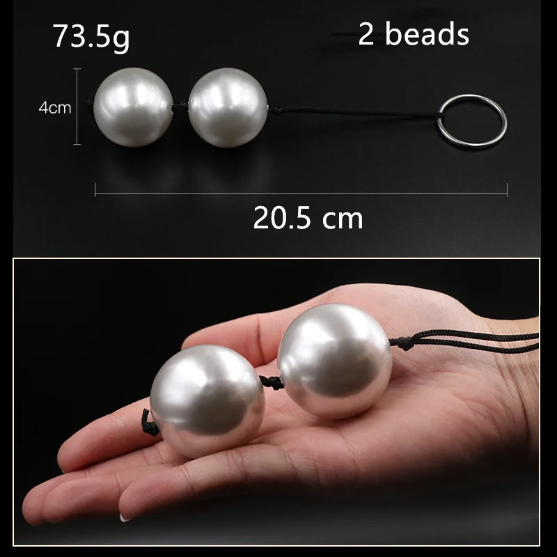 ABS Pearl Anal Beads Butt Plug Ball Vagina Stimulation Massage Masturbation Adult Sex Toys For Women Men Couples Flirting Games ABS Pearl Anal Beads Butt Plug Ball Vagina Stimulation Massage Masturbation Adult Sex Toys For Women Men Couples Flirting Games