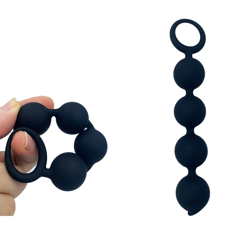 Small Anal Beads Silicone Butt Plug Anal Balls Buttplug Sex Toys for Beginners Men and Women Erotic Toy SexShop Goods for Adults