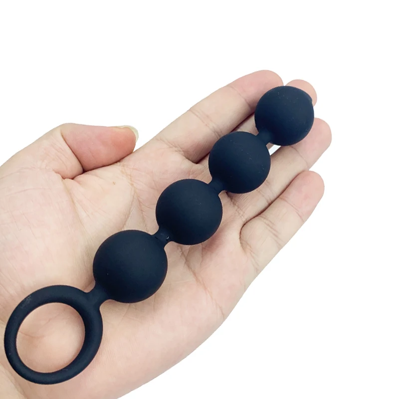 Small Anal Beads Silicone Butt Plug Anal Balls Buttplug Sex Toys for Beginners Men and Women Erotic Toy SexShop Goods for Adults