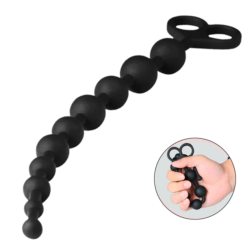 Small Anal Beads Silicone Butt Plug Anal Balls Buttplug Sex Toys for Beginners Men and Women Erotic Toy SexShop Goods for Adults