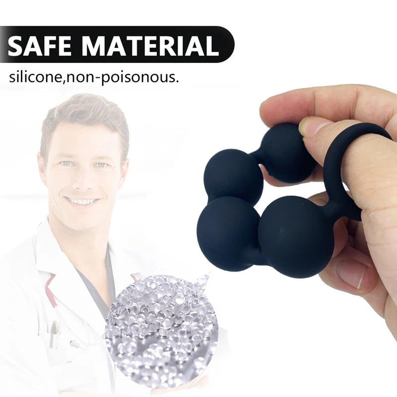 Small Anal Beads Silicone Butt Plug Anal Balls Buttplug Sex Toys for Beginners Men and Women Erotic Toy SexShop Goods for Adults