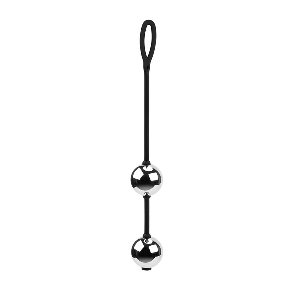 3 Sizes of Metal Contraction Balls Butt Plug Female Reduction Couples Vaginal Shrink Sex Toys for Women Anal Toy for Couples 3 Sizes of Metal Contraction Balls Butt Plug Female Reduction Couples Vaginal Shrink Sex Toys for Women Anal Toy for Couples
